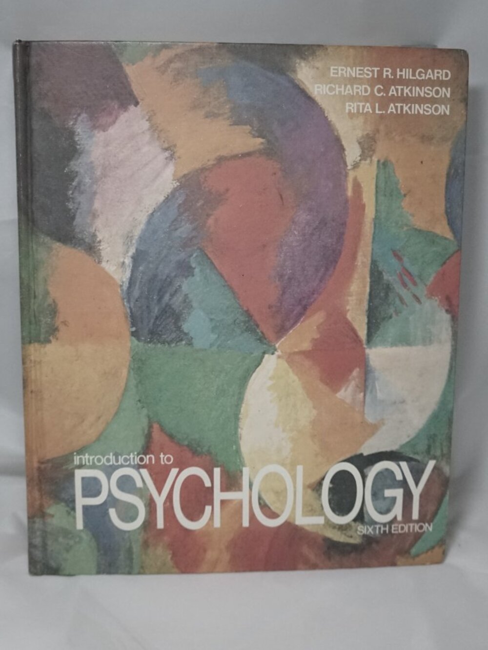 Introduction to Psychology 6th Edition Hilgard Atkinson Hardcover